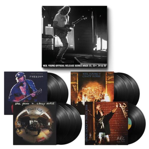 Vol. 5 der Original Release Series bestehend aus den Titeln Freedom, Ragged Glory, Weld und Arc von Neil Young als 9LP und 6CD Boxset.