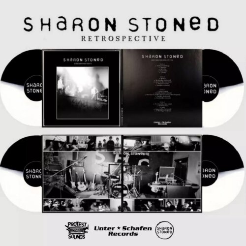 Sharon Stoned – Retrospective (Limited Edition) (Black & White Split 2LP) (12.04.2024)